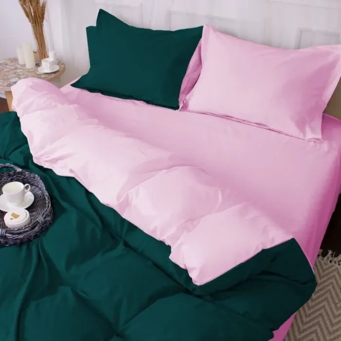 Постільна білизна MirSon Poplin Line 018 + 091 Jasper 200 x 220 (2200006283553) зображення 2