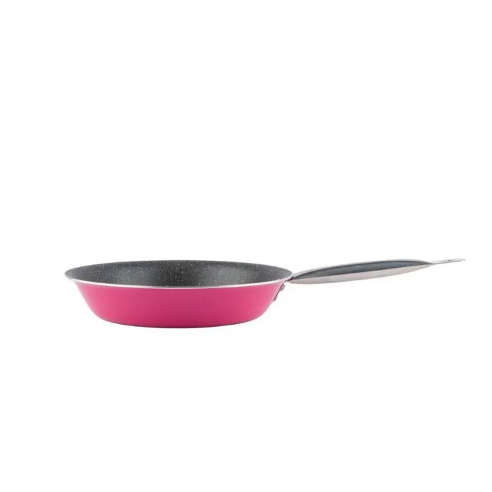 Сковорода Pepper Pink Flower 22x4,8 см +підставка (PR-2106-22)