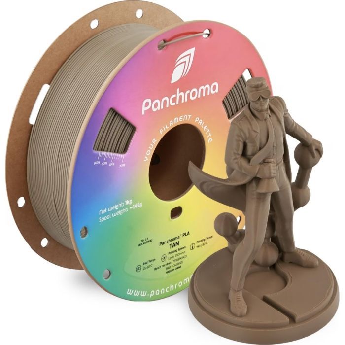 Пластик для 3D-принтера Polymaker PLA Panchroma 1,75mm 1kg Silk gold Refill (CA03039) зображення 4