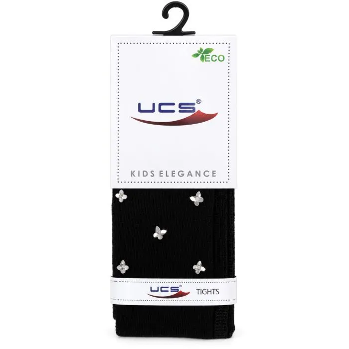 Колготки детские UCS Socks со стразами (M0C0302-2005-3G-black) изображение 3