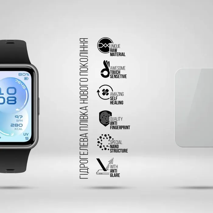 Плівка захисна Armorstandart Matte hydrogel Huawei Band 11 6 pcs (ARM93583) зображення 2