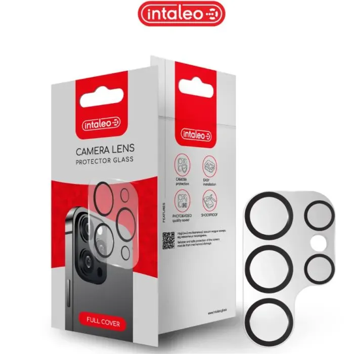 Скло захисне Intaleo Camera Lens Samsung S26 Ultra Black (1283126635717)