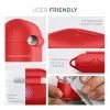 Чехол для наушников Armorstandart Hang Case For Apple AirPods Pro 3 Red (ARM88282) изображение 5