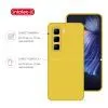Чохол до мобільного телефона Intaleo Silicone Infinix Hot 50 Pro Yellow (1283126616549) зображення 3