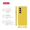 Чохол до мобільного телефона Intaleo Silicone Infinix Hot 50 Pro Yellow (1283126616549) зображення 4