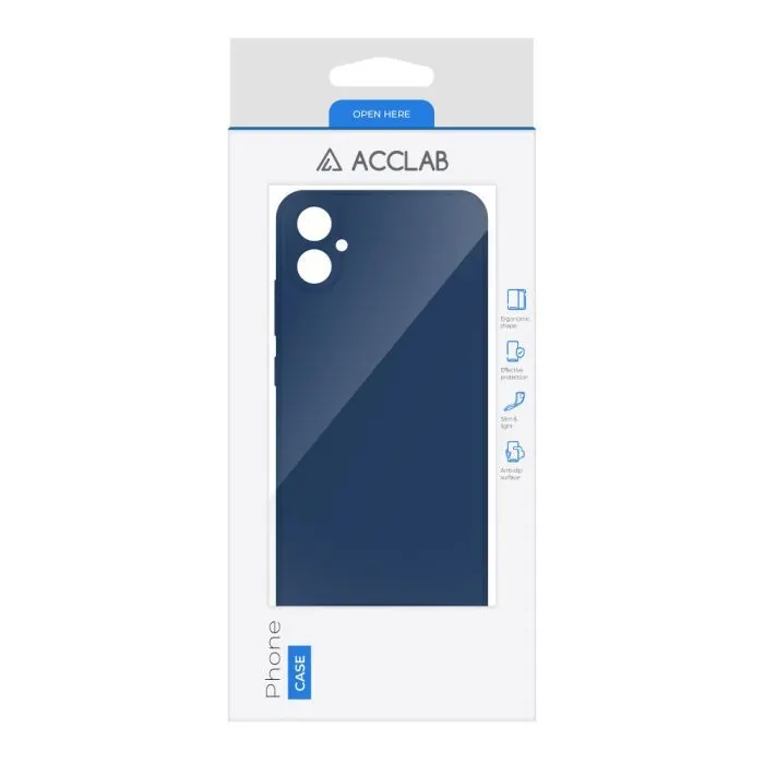 Чохол до мобільного телефона ACCLAB SoftShell Samsung Galaxy A04e Light Blue (1283126586583) зображення 2