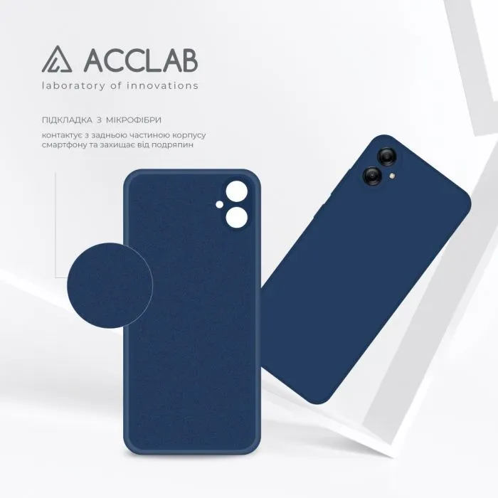 Чохол до мобільного телефона ACCLAB SoftShell Samsung Galaxy A04e Light Blue (1283126586583) зображення 5