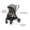 Коляска Kinderkraft 3 в 1 Esme Pro Sand Beige (KSESME00BEG300N) (5902533929368) зображення 3