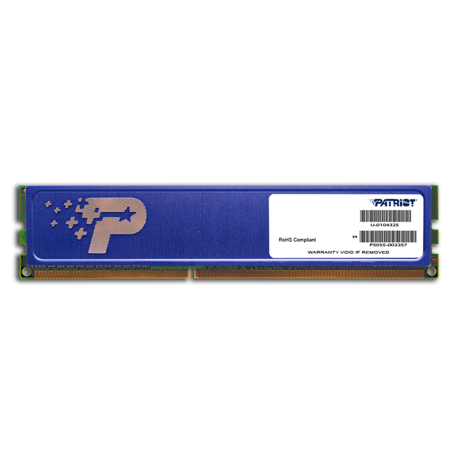 Модуль памяти для компьютера DDR3 4GB 1333 MHz Patriot (PSD34G13332H)