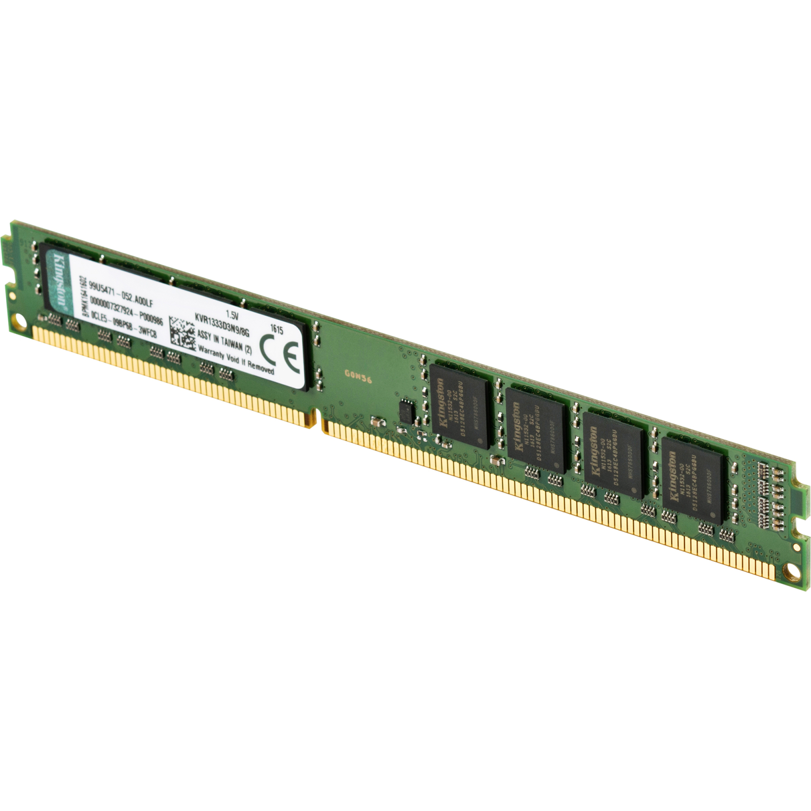 Модуль памяти для компьютера DDR3 1GB 1333 MHz Kingston (KVR1333D3N9/1G) изображение 3