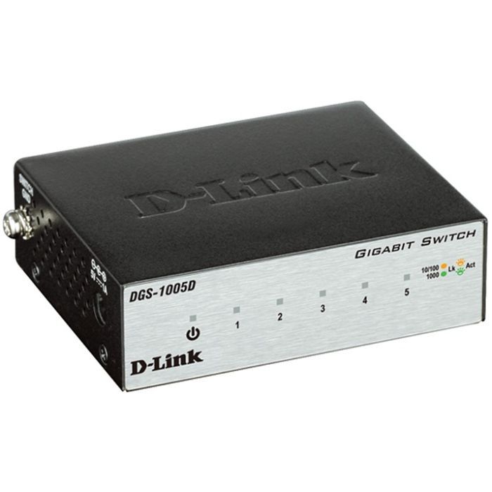 Комутатор мережевий D-Link DGS-1005D зображення 2