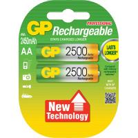 Аккумулятор AA R6 2500mAh * 2 Gp (250AAHC-UC2/250AAHC-2UC2/GP250AAHCHP-2UC)