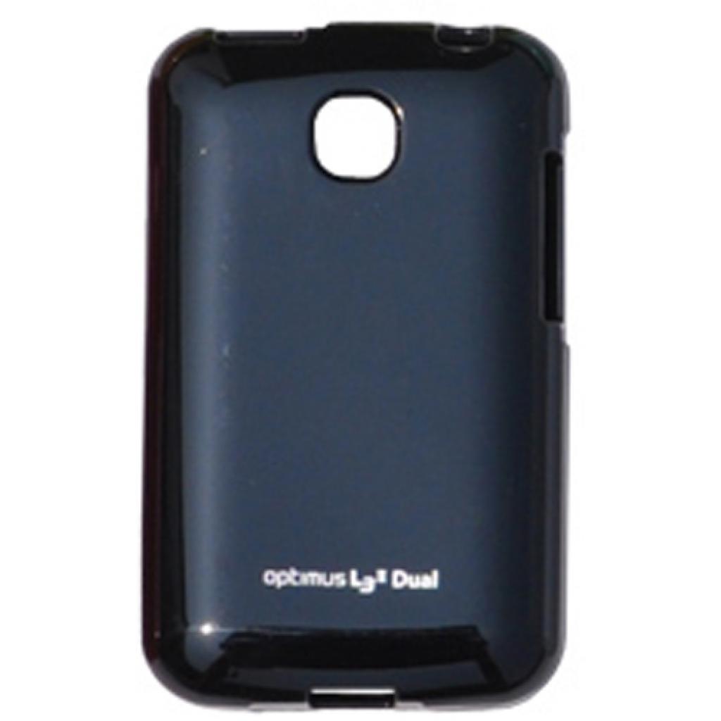 Чохол до мобільного телефона Voia для LG E435 Optimus L3II Dual /Jelly/Black (6068165)