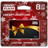 USB флеш накопитель Goodram 8GB USB 2.0 Gift Credit Card (PD8GH2GRCCPR9+G) изображение 3