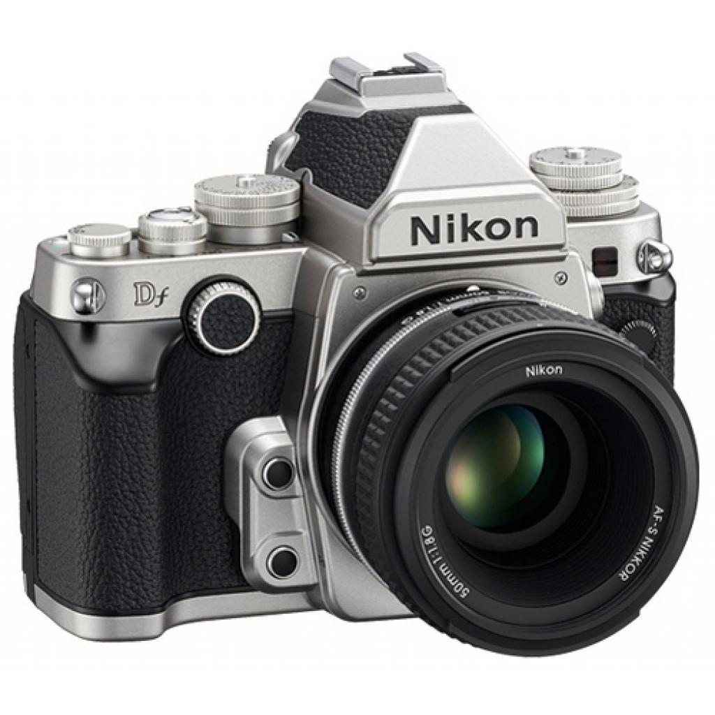Цифровий фотоапарат Nikon Df Silver (VBA381AE) зображення 3