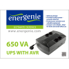 Пристрій безперебійного живлення EnerGenie EG-UPS-001 650VA, (EG-UPS-001) зображення 3