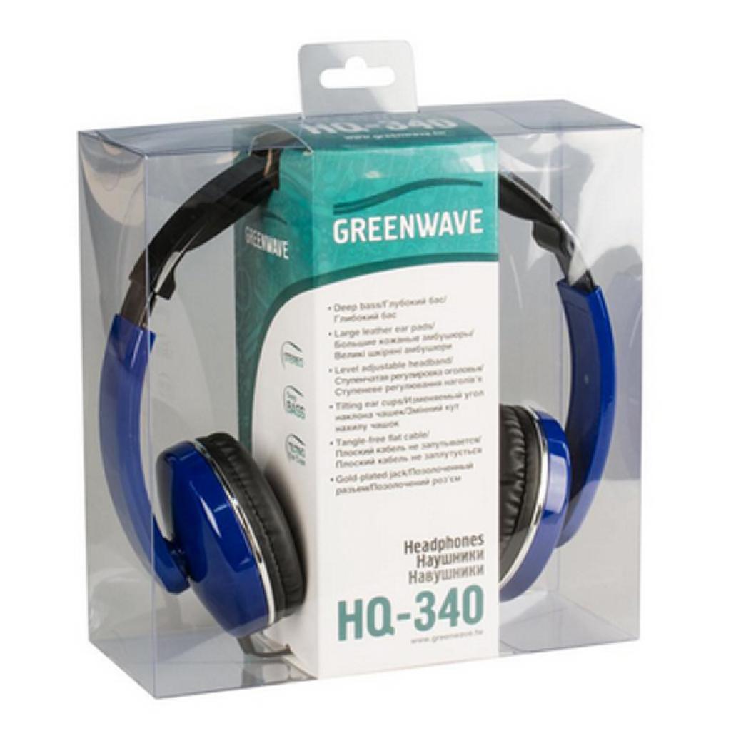 Навушники Greenwave HQ-340 black-blue зображення 3