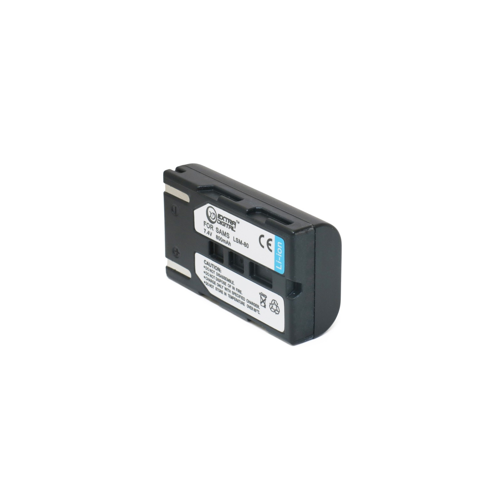 Аккумулятор к фото/видео Extradigital Samsung SB-LSM80 (DV00DV1337) изображение 2