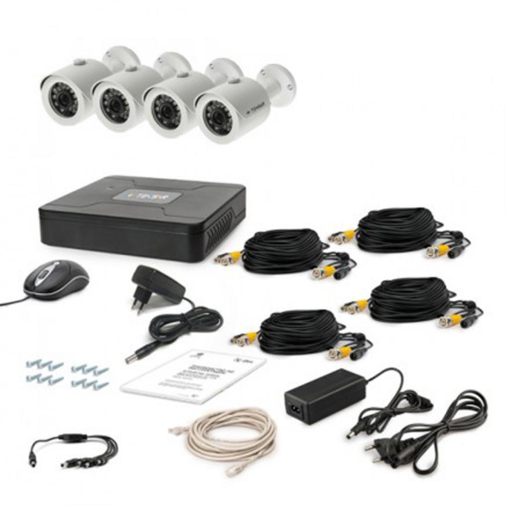 Комплект видеонаблюдения Tecsar AHD 4OUT + HDD 1TB (6757)