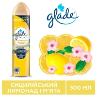 Освежитель воздуха Glade Сицилийский лимонад и мята 300 мл (5010182988732) изображение 2