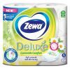 Туалетная бумага Zewa Deluxe Ромашка 3 слоя 4 рулона (7322540060133)
