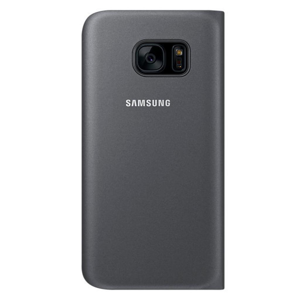 Чохол до мобільного телефона Samsung S Galaxy S7/Black/View Cover (EF-CG930PBEGRU) зображення 2