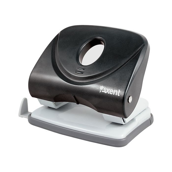 Діркопробивач Axent Welle-2 plastic, 30sheets, black (3830-01-А)