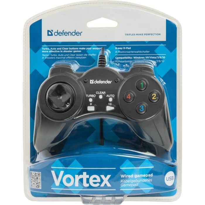 Геймпад Defender Vortex USB (64249) изображение 3