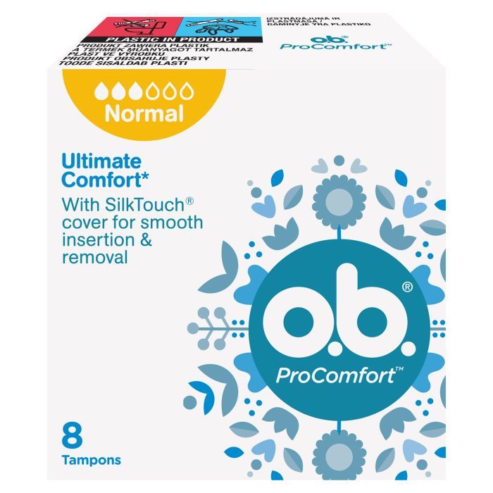 Тампоны o.b. ProComfort Normal 8 шт. (3574660234305/3574661331119)