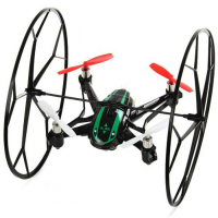 Квадрокоптер Lian Sheng Planet 3в1 2,4 GHz 125мм бортовая 2мп видеокамера 3.7V 450mA (R22975 Black/Green) изображение 3