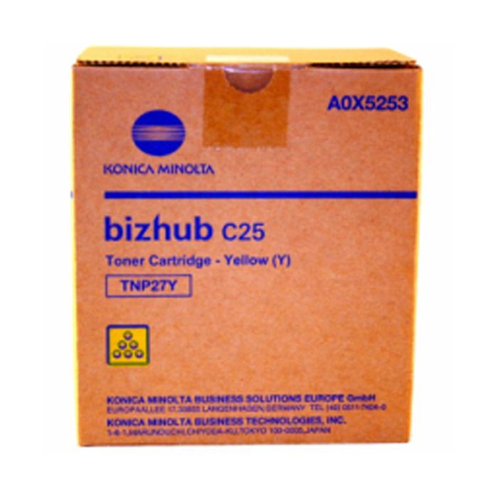 Тонер Konica Minolta TNP-27 yellow (6k) для C25 (A0X5253)