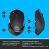 Мышка Logitech M330 Silent plus Black (910-004909) изображение 6