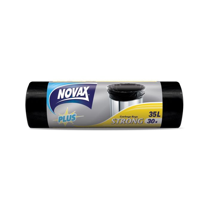 Пакети для сміття Novax Plus 35 л 30 шт (4823058320328)