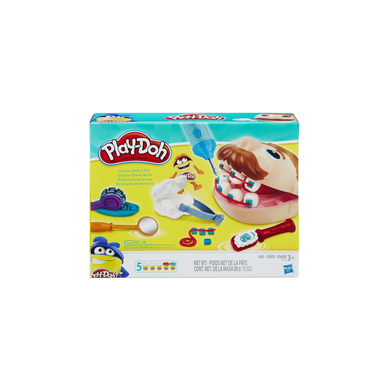Набір для творчості Hasbro Play-Doh Мистер Зубастик (B5520)
