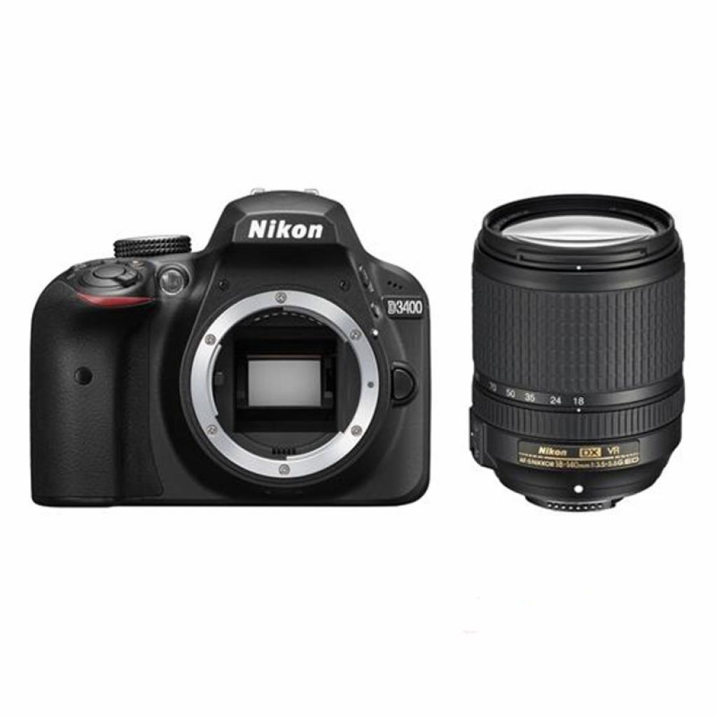 Цифровий фотоапарат Nikon D3400 18-140 VR kit (VBA490KV01) зображення 12