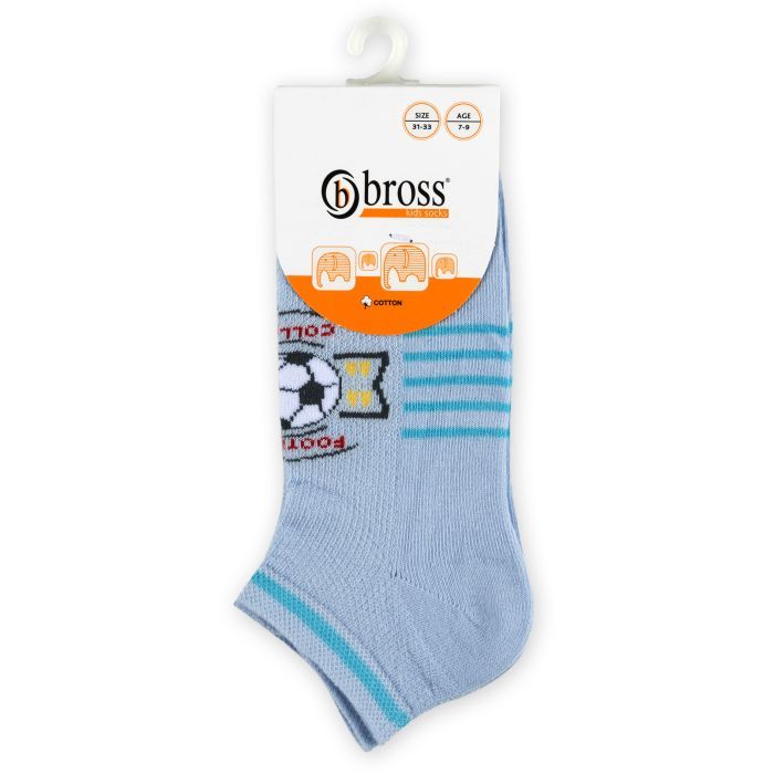 Носки детские Bross с футбольным мячом белые (11864-9-11B-white) изображение 2