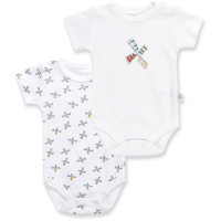 Боді дитяче Bibaby з млином (56326-50B-white)