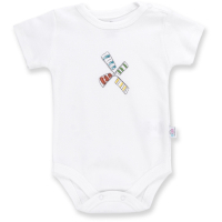 Боді дитяче Bibaby з млином (56326-50B-white) зображення 2