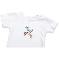 Боді дитяче Bibaby з млином (56326-50B-white) зображення 4