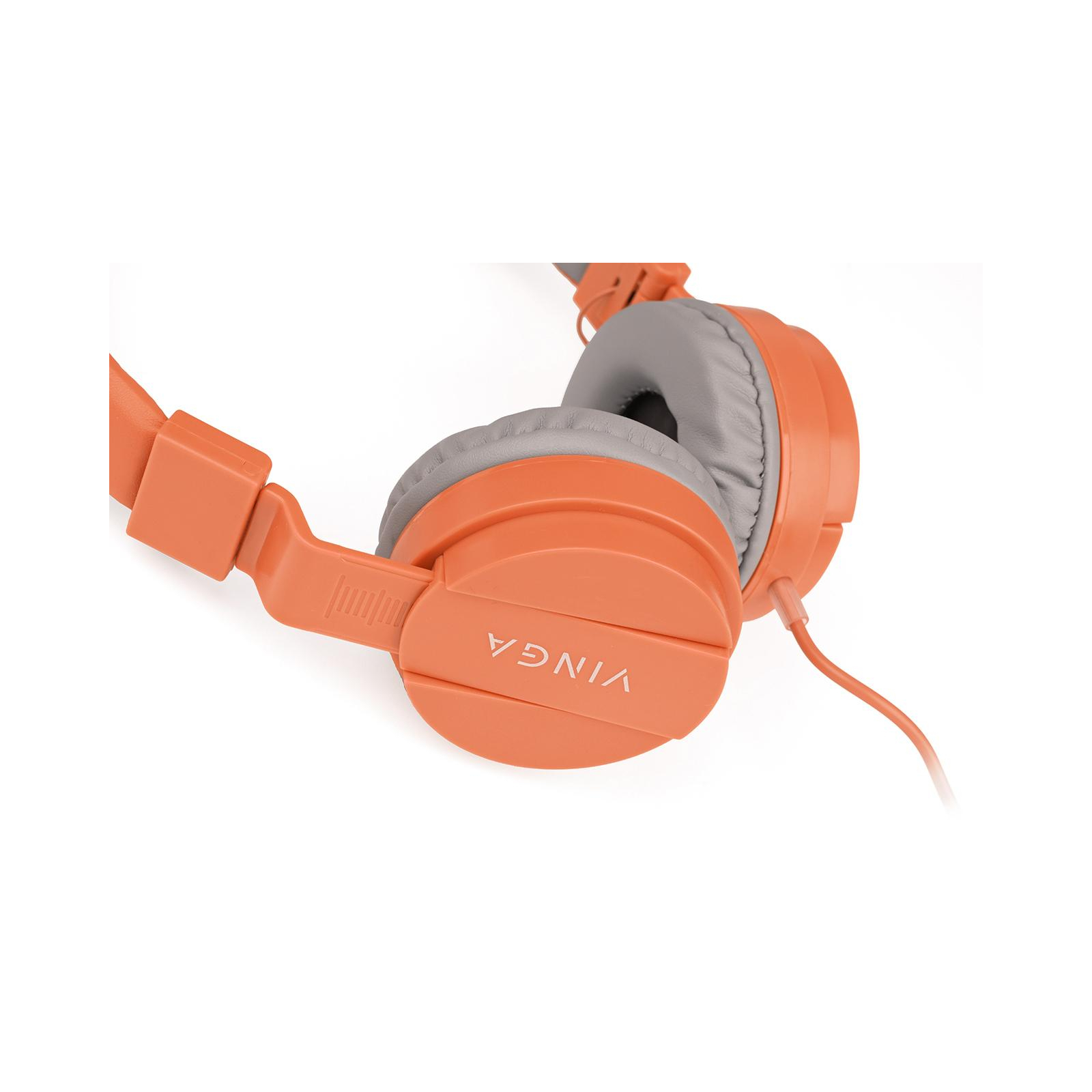 Навушники Vinga HSM035 Orange New Mobile (HSM035OR) зображення 10