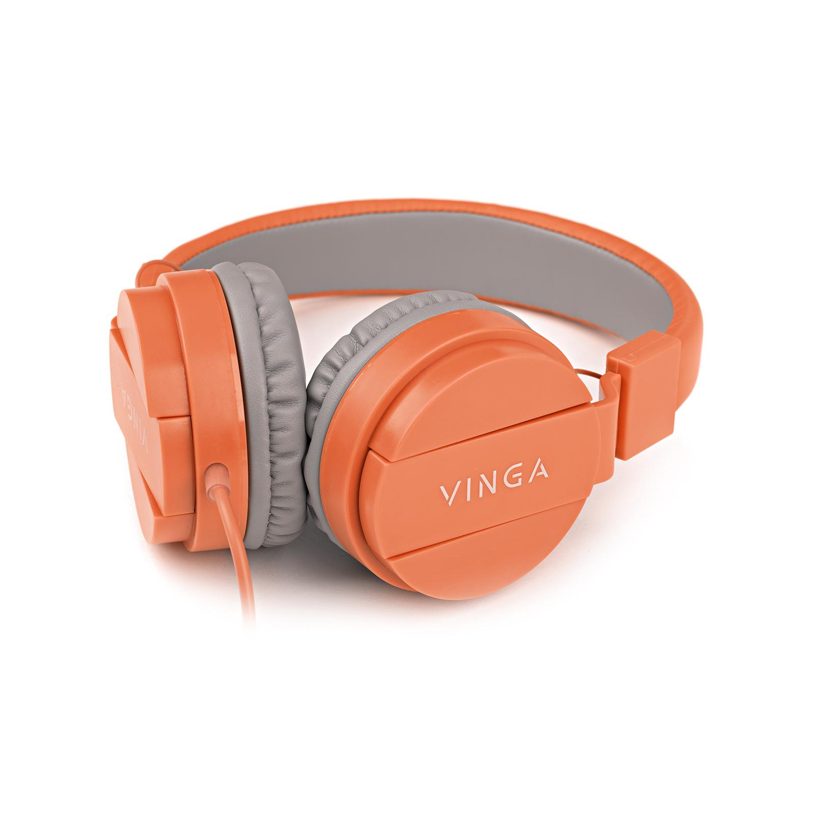 Навушники Vinga HSM035 Orange New Mobile (HSM035OR) зображення 8