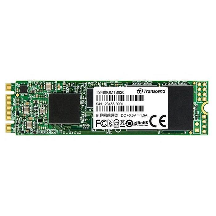 Накопитель SSD M.2 2280 480GB Transcend (TS480GMTS820S)