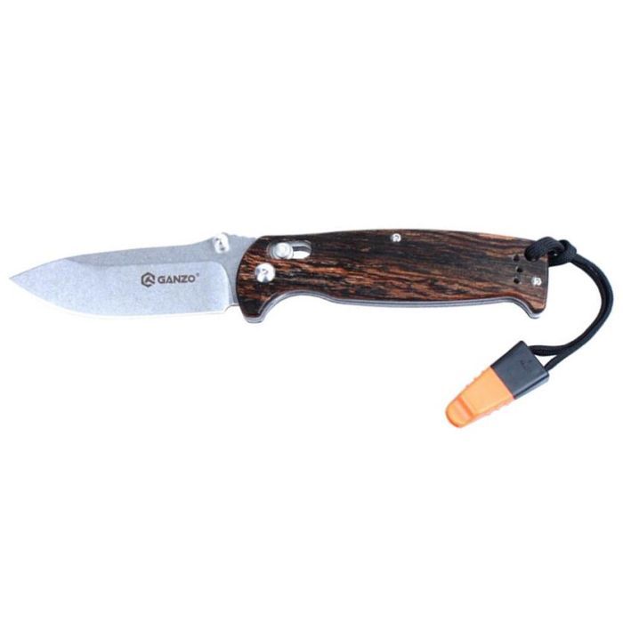 Ніж Ganzo G7412-WS оранжевый (G7412-OR-WS)