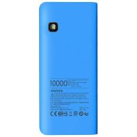 Батарея универсальная ADATA PT100 10000mAh Blue-White (APT100-10000M-5V-CBLWH) изображение 2