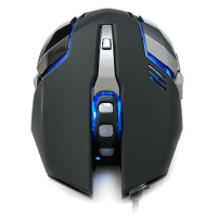 Комплект REAL-EL Gaming 9500 Kit Backlit, black зображення 11