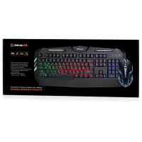 Комплект REAL-EL Gaming 9500 Kit Backlit, black зображення 12
