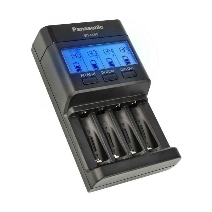 Зарядний пристрій для акумуляторів Panasonic Flagship charger (BQ-CC65E) зображення 2