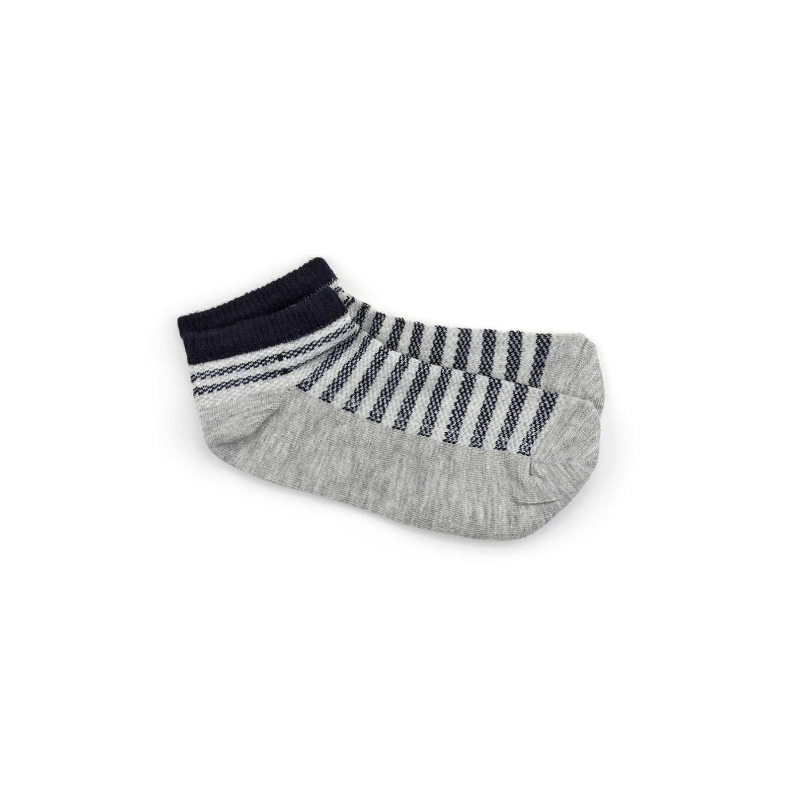 Шкарпетки дитячі Bross смугасті (14716-5-7B-gray) зображення 2