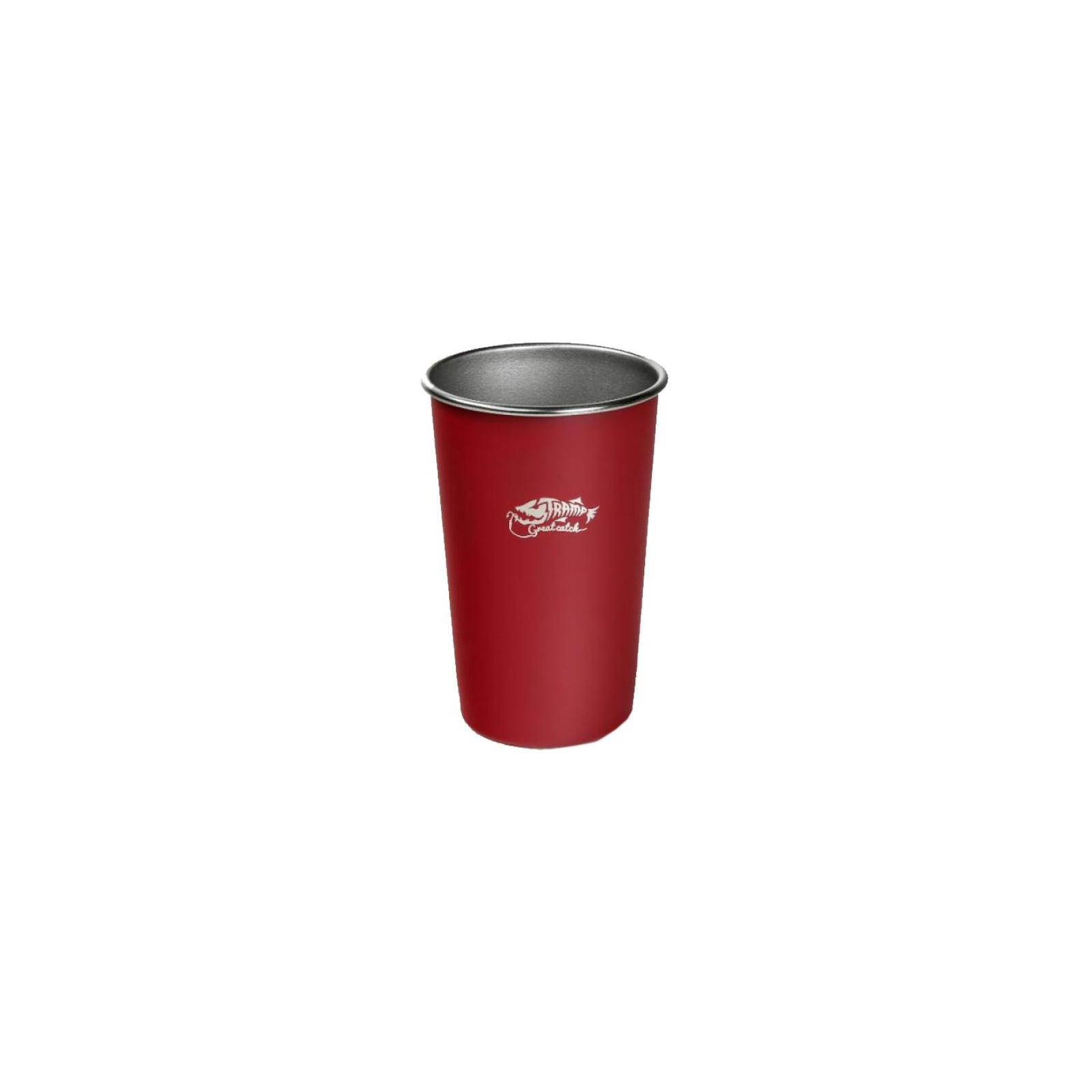 Чашка туристическая Tramp 450 мл красная (TRC-099 red)