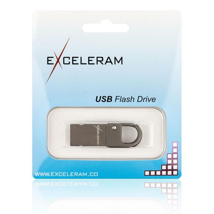 USB флеш накопичувач eXceleram 32GB U6M Series Dark USB 3.1 Gen 1 (EXU3U6MD32) зображення 6